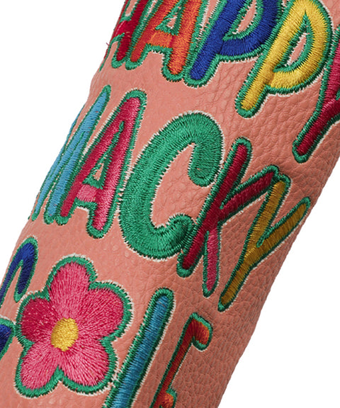 MACKY Golf: Happy Straight Putter Cover - Coral