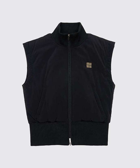 LENUCU Padded Vest - Black