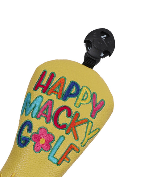 MACKY Golf: Happy Utility Cover - Mustard