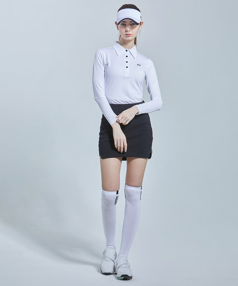 Tab Logo Over Knee Socks - 2 Socks