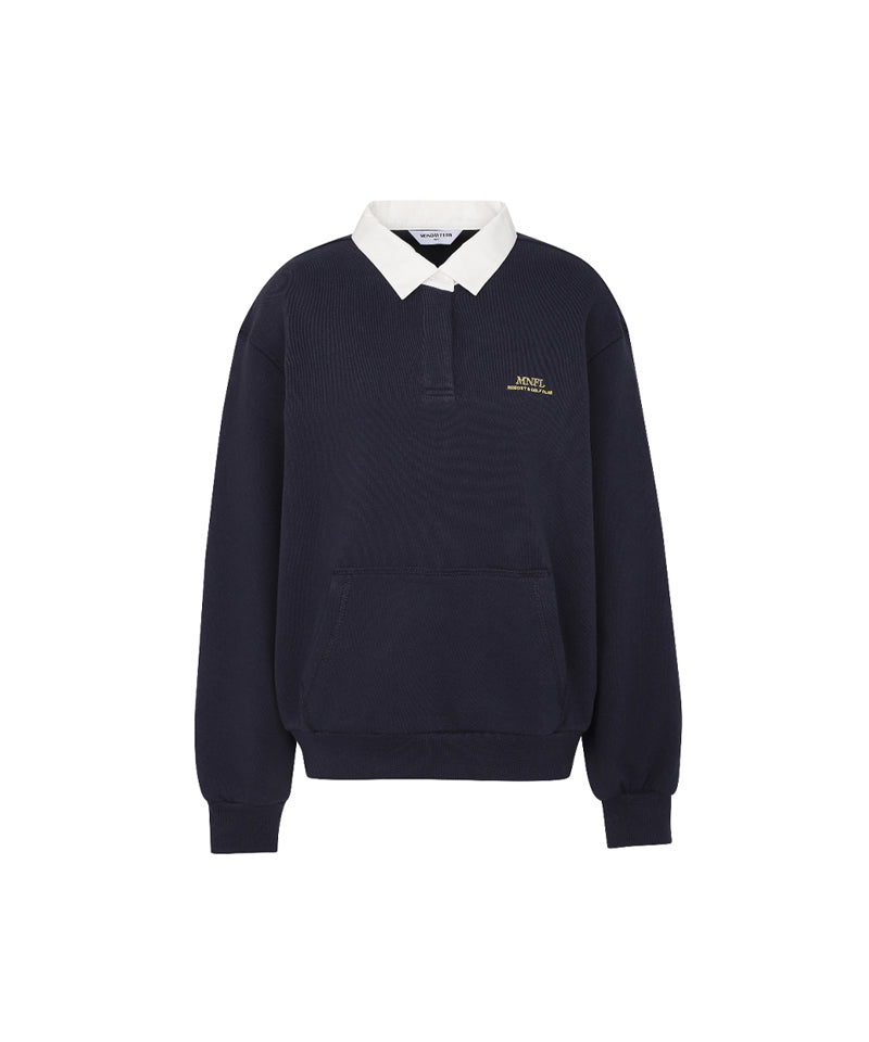 Monday Flow Sports & Golf Club Jersey Top - Navy