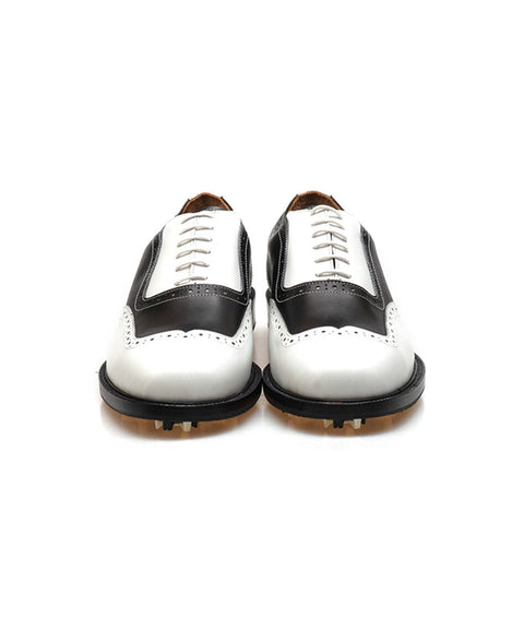 ALL CLASSIC Golf Wingtip Classic Golf Shoes - Black