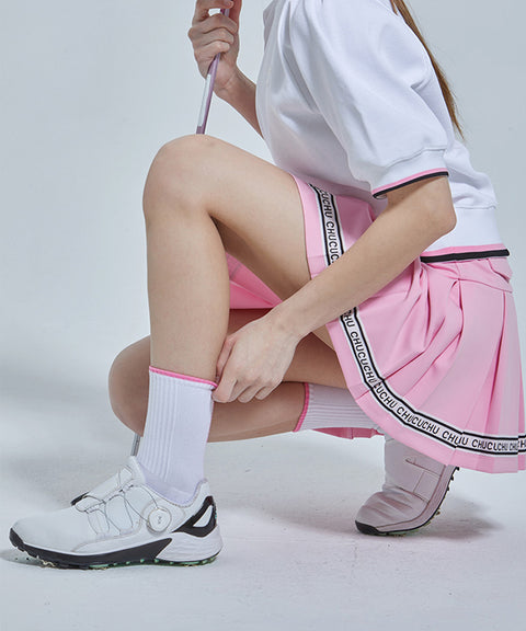 CHUCUCHU Back Logo Lip Socks - 2 Colors