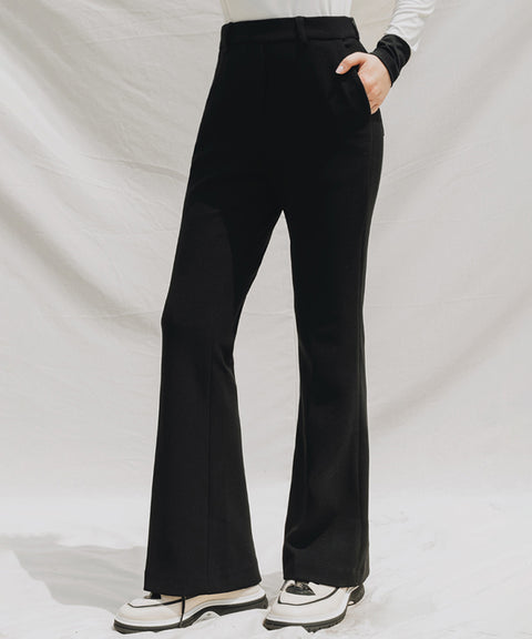 OBER Golf Light Bootcut Pants - Black