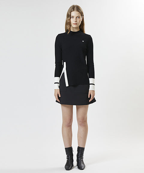 AVEN Front Slit Ribbed Knit - 3 Colors