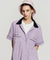 LE SONNET  Terry Bowling Shirt - Lavender