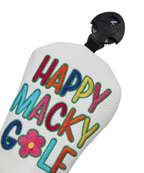 MACKY Golf: Good Vibe Utility Cover - White