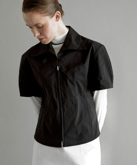 Anell Golf Wind Lining Top - Black