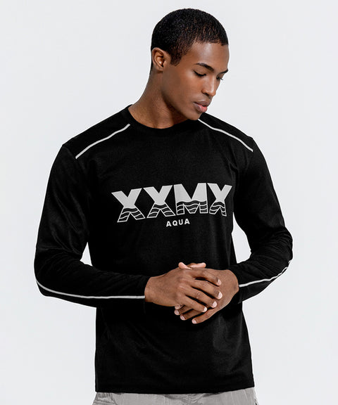 XEXYMIX Swim Men's Multi-Protection Aqua Long Sleeve - Black