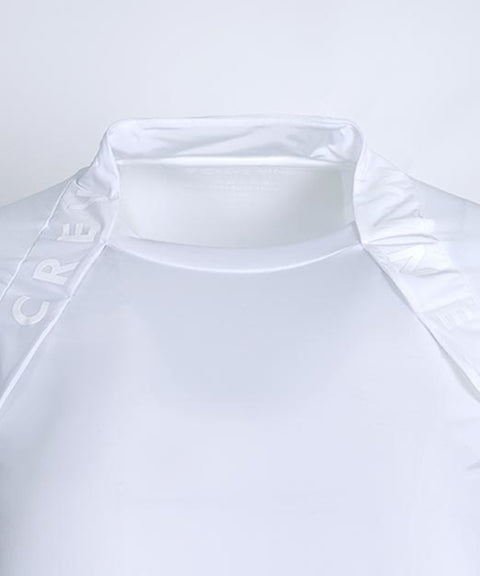 CREVE NINE: Round Logo Innerwear - White