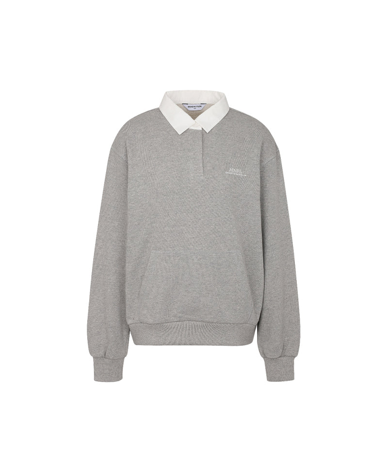 Monday Flow Sports & Golf Club Jersey Top - Gray