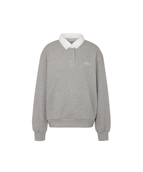 Monday Flow Sports & Golf Club Jersey Top - Gray