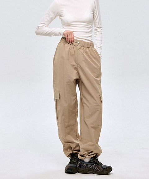 LE SONNET New Cargo Pants - Beige