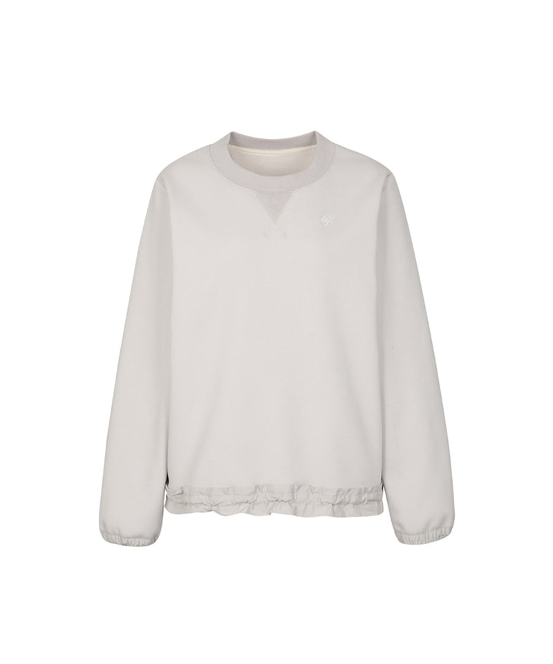 Monday Flow Kimo Heat Sweatshirt - Pale Beige