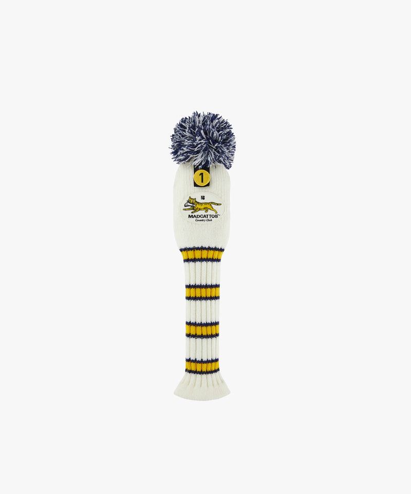 MCC Knit Driver Headcover - White