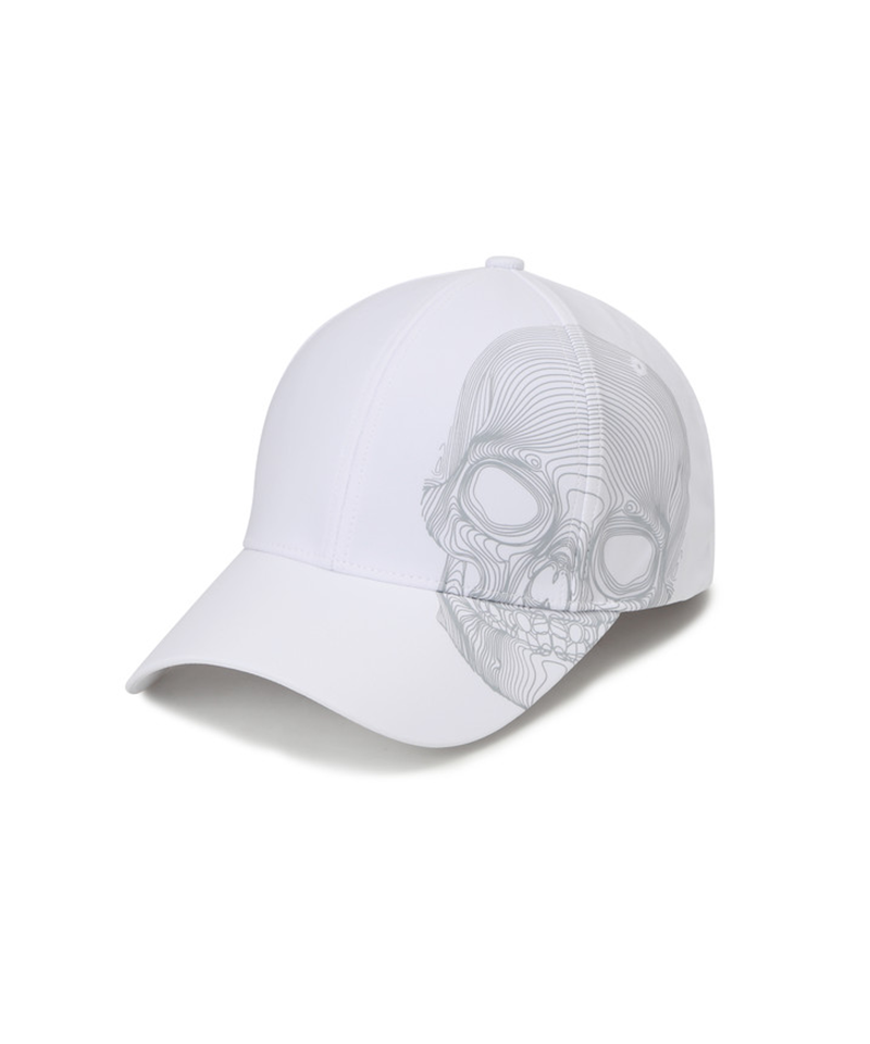 Amazing Cre Ghost Line One Point Cap - White