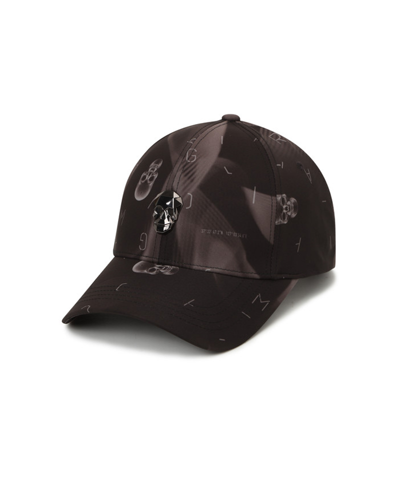 Amazing Cre Smog Typo All Over Basic Cap - Black