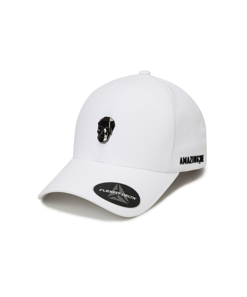 Amazing Cre Delta Seamless Cap - White