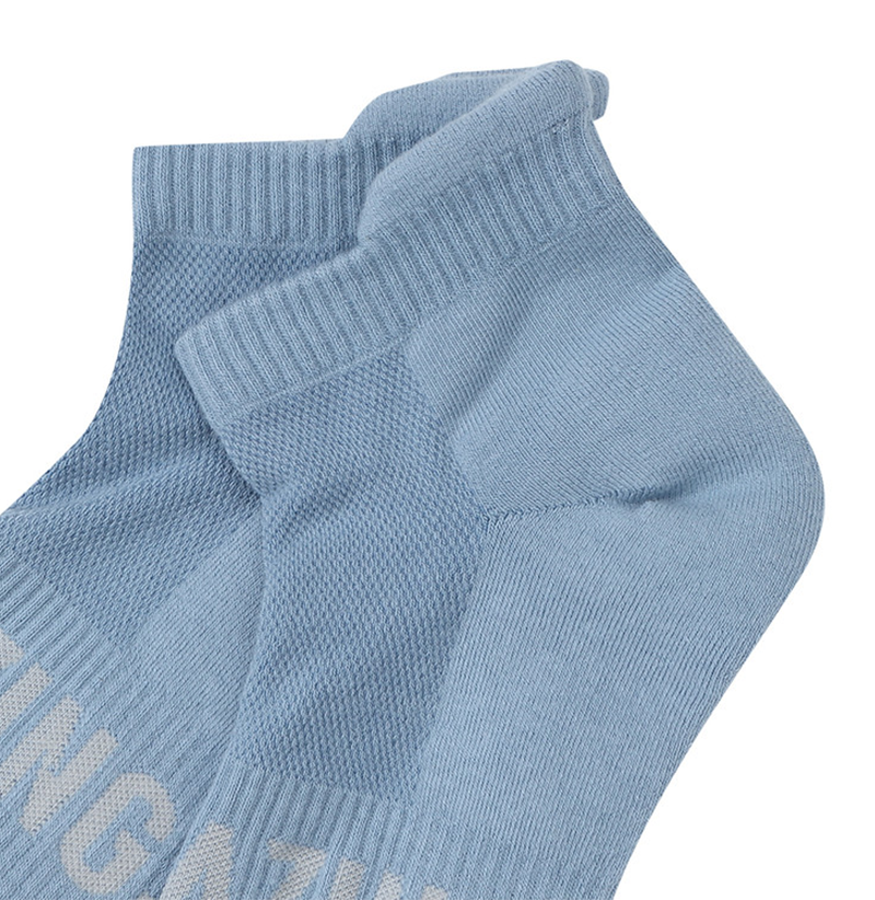 Amazing Cre Logo Point Sneakers Socks - Sky Blue
