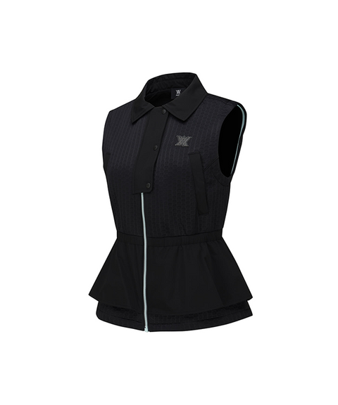 Women's FA Mid Length Vest - Black