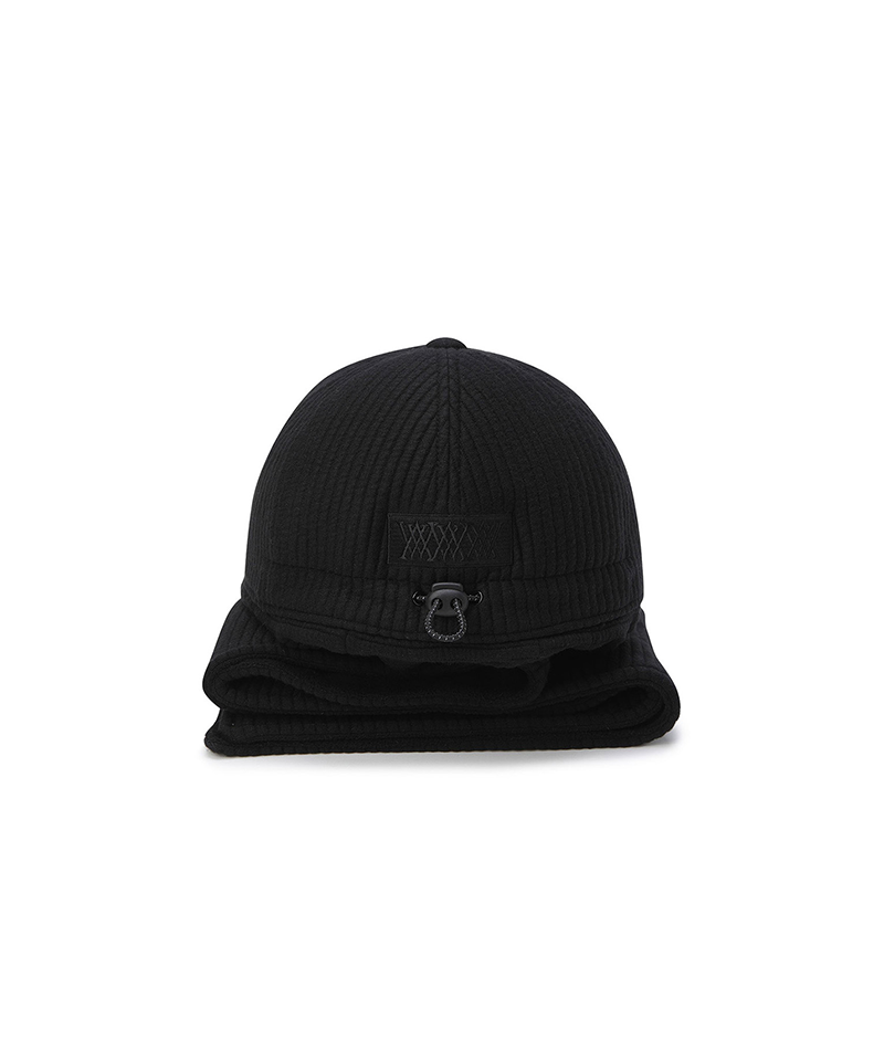 Unisex Muffler Cap - Black