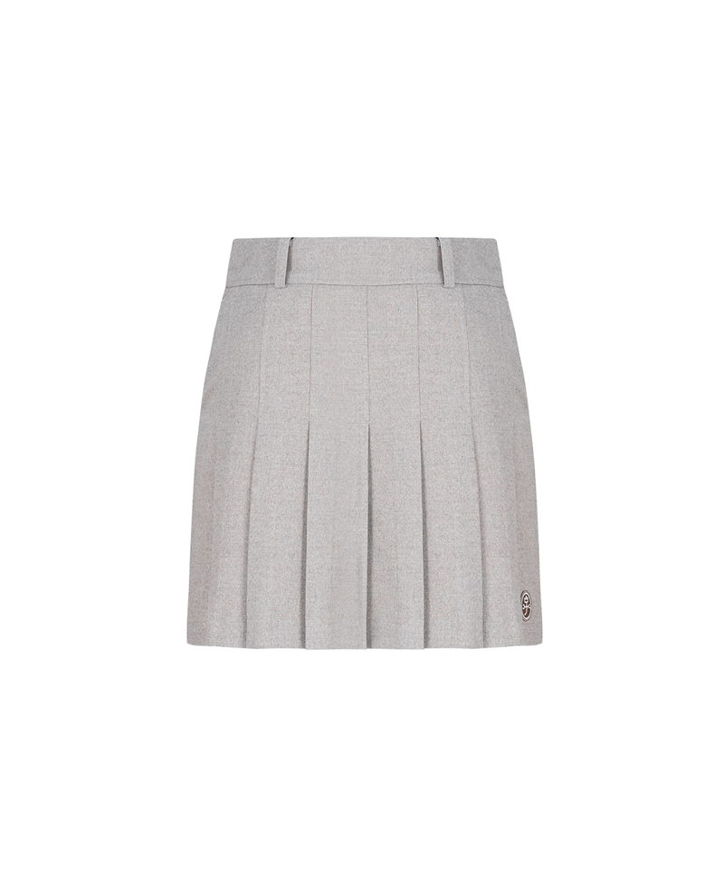 Castelbajac Women's Two-Tone Pleated Culottes - Beige