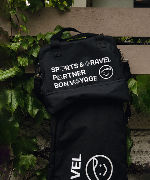 PIV'VEE Bon Voyage Travel Bag - Ebony Black