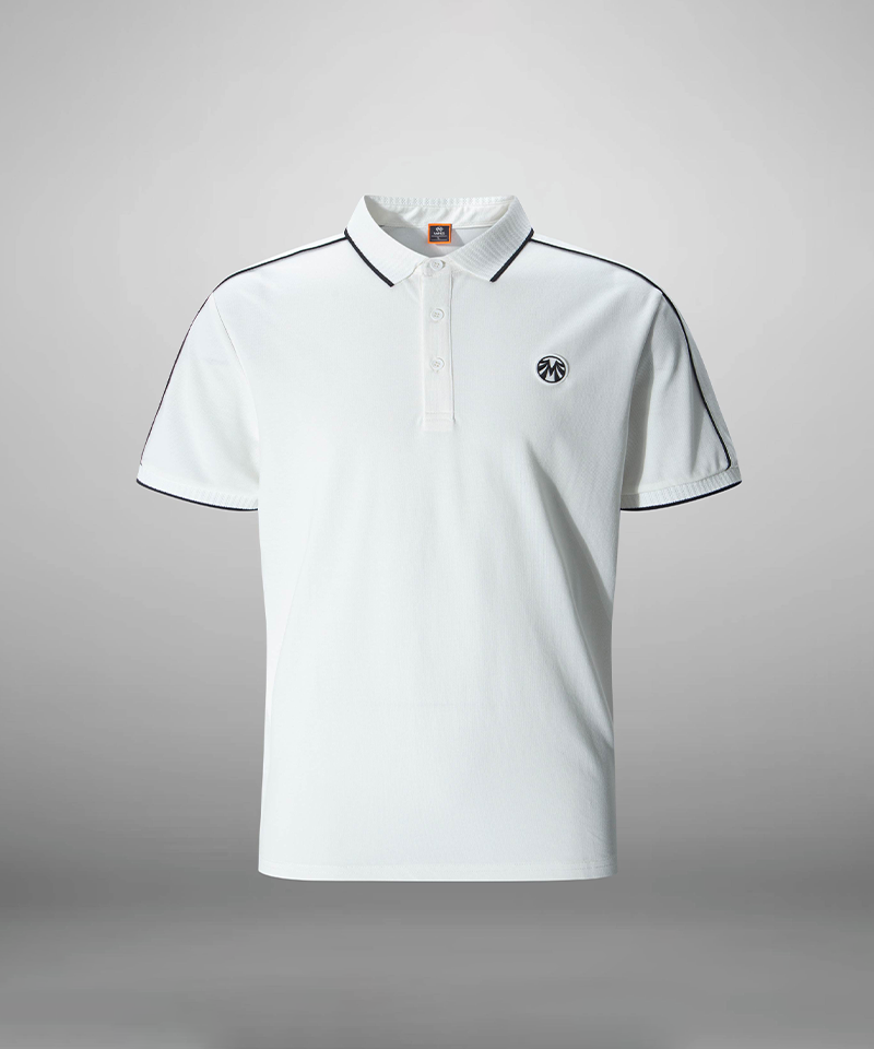 Men's Functional Silket Cotton Jacquard Polo Shirt - 3 Colors