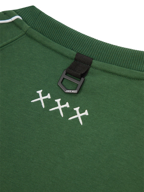 Jamie West Breakers Active Sweatshirts - Khaki