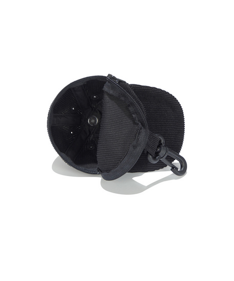Jamie West Corduroy Trucker Ballcap Keyring - Black
