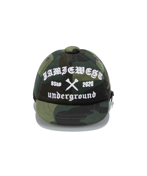 Jamie West Corduroy Trucker Ballcap Keyring - Camo