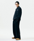 Jamie West Corduroy Three Tuck Wide Pants - Black