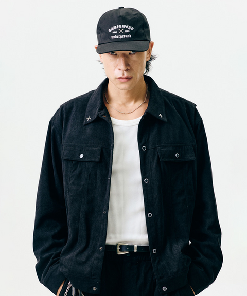 Jamie West Gorden Metal Logo Ballcap - Black