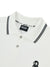 Jamie West Nick Stripe Collar Point Essential P-Shirts - White