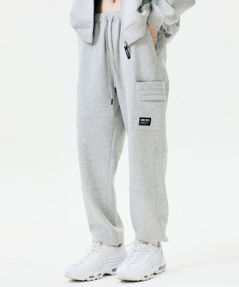 Jamie West Side Pocket Jogger Pants - Grey