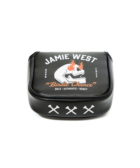Jamie West Simon Mallet Putter Cover - Black