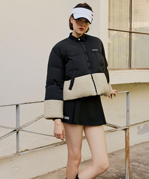 KANDINI EdgeLine Long Sleeve Polo - Black