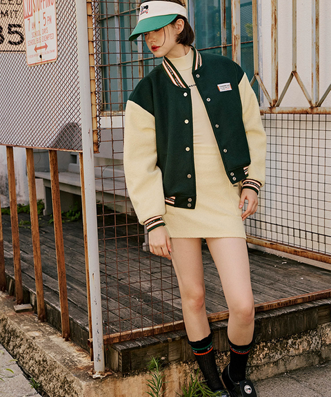 KANDINI Warm Half-neck T-Shirt - Lemon