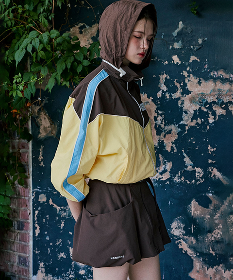 KANDINI Windbreaker Jacket - Colorblock