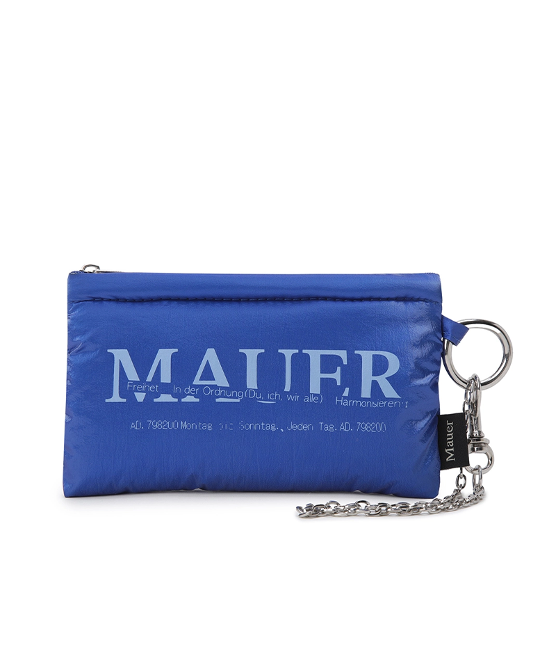 MAUER GLOBAL Flohmarkt Pouch Keyring - Blue
