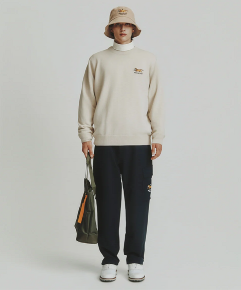 MCC Men's Crew Neck Sweater - Oatmeal