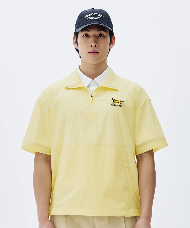 MCC Men's Ventilated Anorak - Yellow