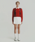 MCC Women's Argyle Crew Neck Sweater - Red