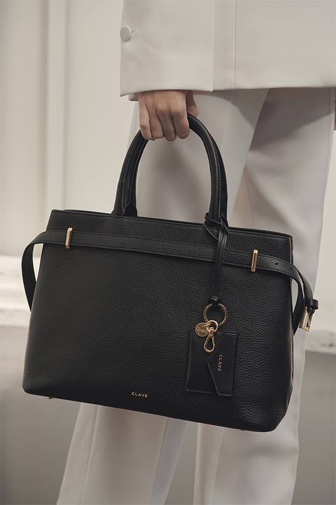 CLAVE Mini Walet Charm - Black