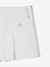 GFJ Golf Women's Front Piping Tuck Skirt - White