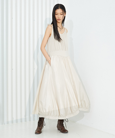 Monday Flow Summer Breeze One Piece - Light Beige