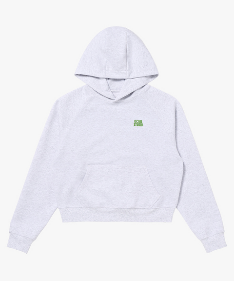 Goal Studio Women's Active Hoodie - Melange Grey