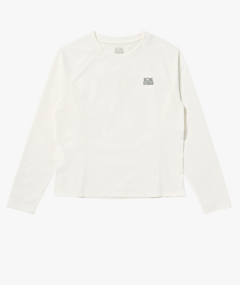 Goal Studio Women's Air Dry Long Sleeve Tee - Off White
