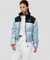 Goal Studio Women's Cropped Puffer Down Jacket - Sky Blue