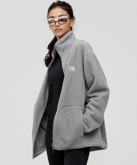 Goal Studio Women's Essential Fleece Jacket - Grey